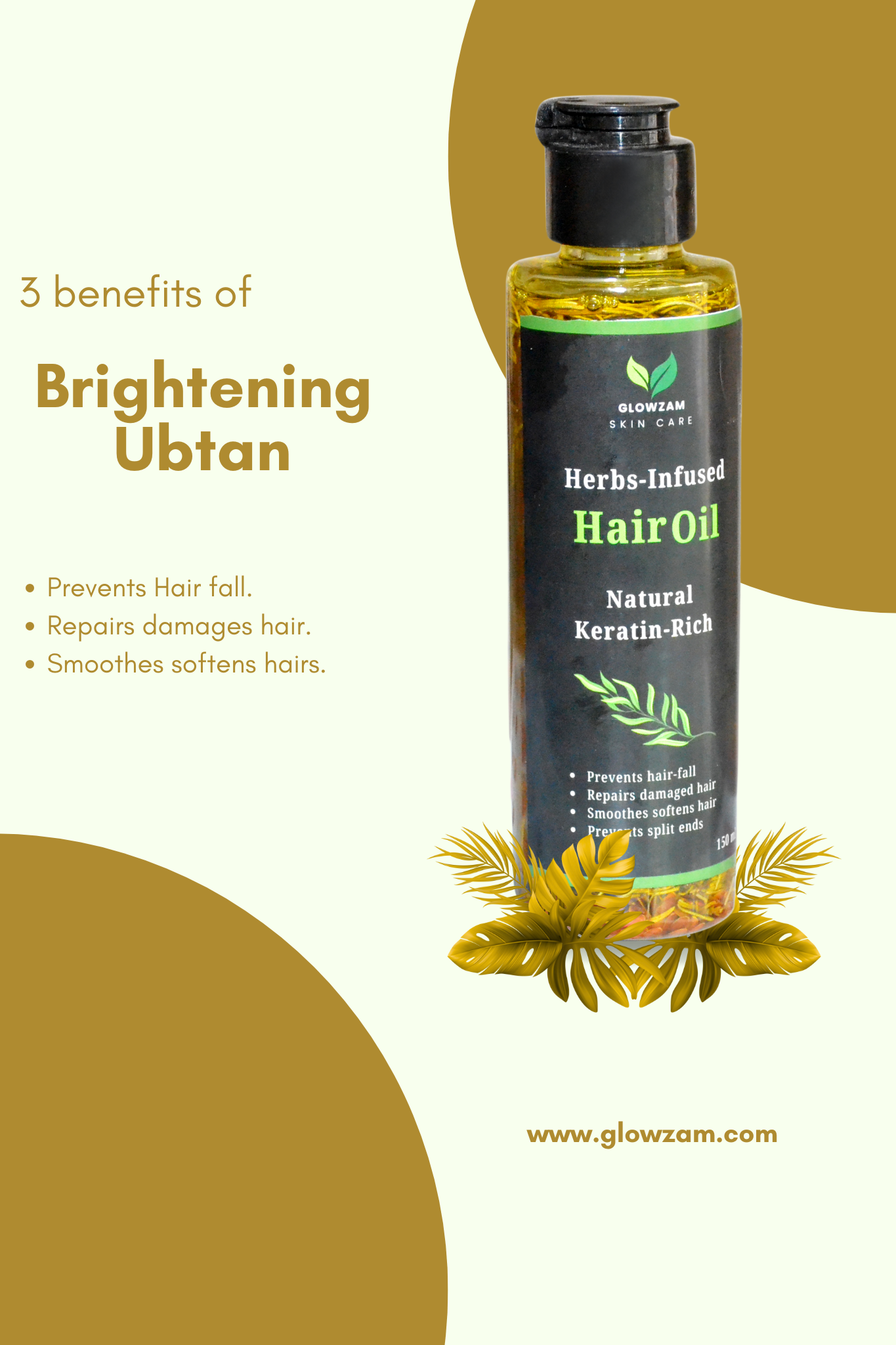 Herbs-Infused Hair Oil