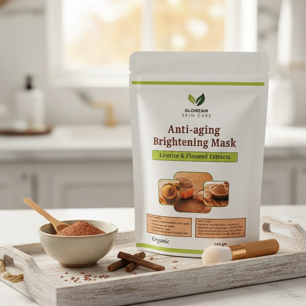 ANTI-AGING BRIGHTENING FACE MASK